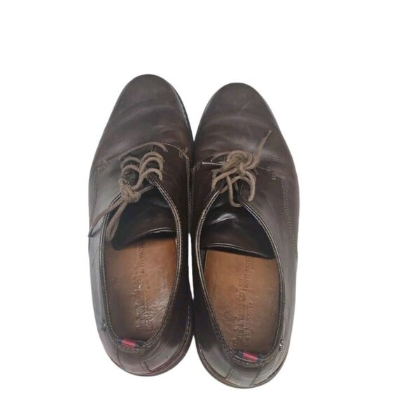 Timberland Shoes Mens Sz 10 Brook Park Oxford Dark Brown Leather Lace Up Loafers main image 10